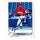 Abdiel Mendoza autograph